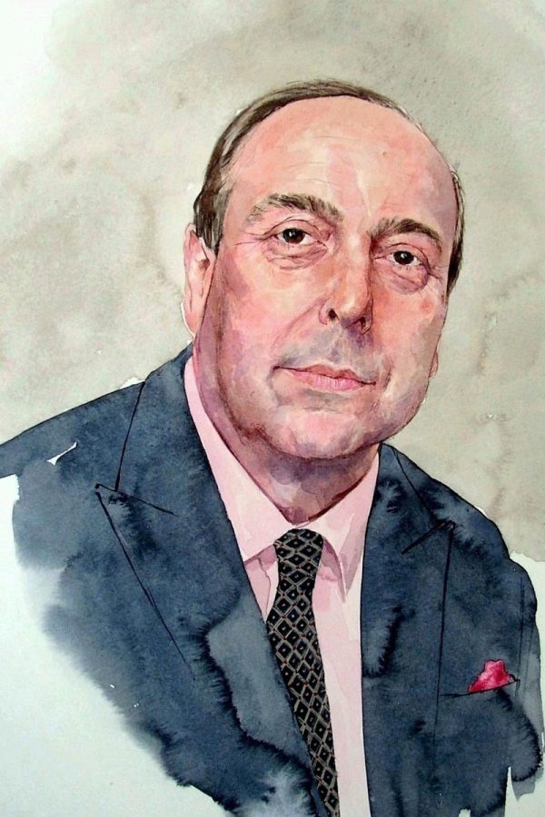 Adults Portraits - Mr Patrick Hanagan in watercolour